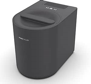 Food Cycler Eco 3 Compact Kitchen Food Recycler | Indoor Composter Bin Alternative | Electric Countertop Food Waste Disposer with Odorless 3.5L Indoor Food Waste Bin for Easy Waste Management | Grey