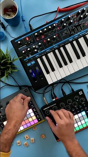 Novation Trio BS2 + Circuit Tracks & R.