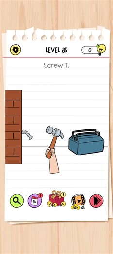 brain test level 85.. #creativemind #braintestsolution #games