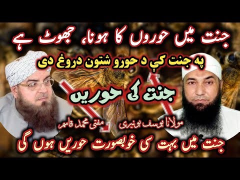 Mufti muhammad qasim vs maulana muhammad yousuf buniri / جنت میں حوروں کا ہونا، جھوٹ ہے‪@Safi100‬