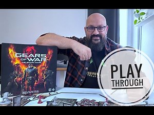 Gears of War board game | playthrough | how to play