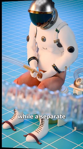 Zack D. Films on Instagram: "How Astronauts Poop In Space 😨"