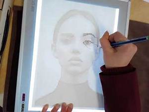 Year 9 Art (Portraiture) - "Continuous" Line