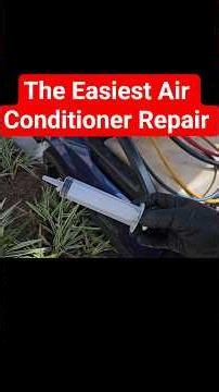 Try this HVAC air conditioner repair and save money. #hvac #hvacrepair #airconditioningrepair