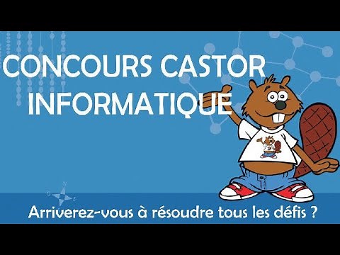 Concours CASTOR Informatique 2021 2022