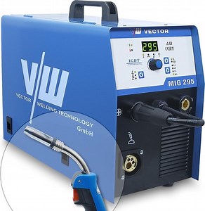 Vector Welding MIG MAG lasapparaat | 295A IGBT | 400V | Elektrode - TIG DC | 5 jaar... | bol