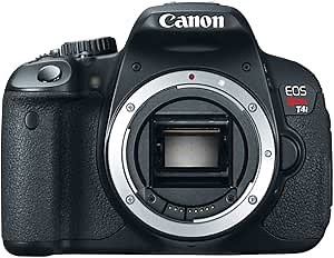 Canon EOS Rebel T4i 18.0 MP CMOS Digital Camera with 3-inch Touchscreen and Full HD Movie Mode (Body Only)