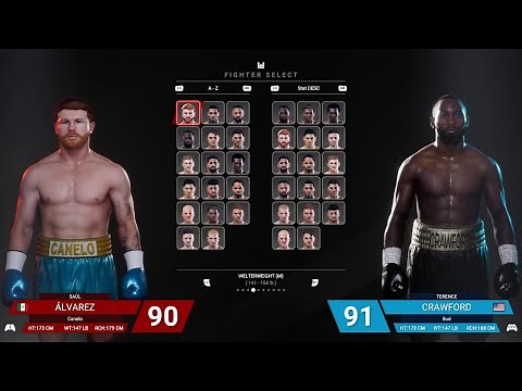 Undisputed Roster (Every Boxer So Far) Steam Early Access