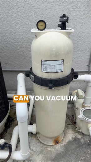 Can you vacuum to waste with a cartridge filter? If you need to vacuum out algae or flocculant from your pool, you’ll need to vacuum on the waste setting. But cartridge filters don’t have that option. | Swim University
