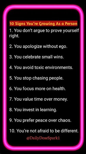 10 Signs You’re Growing As a Person
