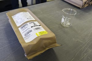 Army paratroopers jump with plasma, testing new lifesaving delivery method