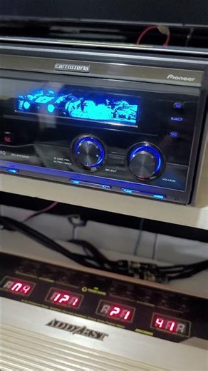 CARROZZERIA FH-P710MD + Addzest APA4300HX #carrozzeria #caraudio #pioneer #addzest #carstereo