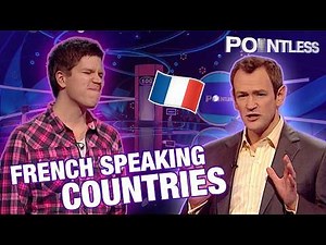 Tough Final Round: What Countries Have French As An Official Language? | Pointless