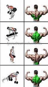 STRONGER_Back_with_DUMBBELLS_Best_Dumbbell_Back_Workout🏋‍♂💪#motivation #fitneess #backworkout #like