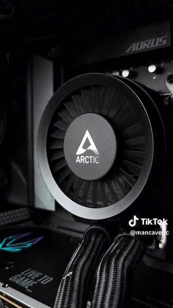Ultimate High-Performance Gaming PC Build with Arctic Cooling System