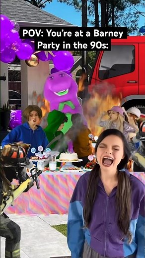 #90skids did NOT like Barney…or Barney parties. (Cue the “I Hate You, You Hate Me” song) #nostalgia