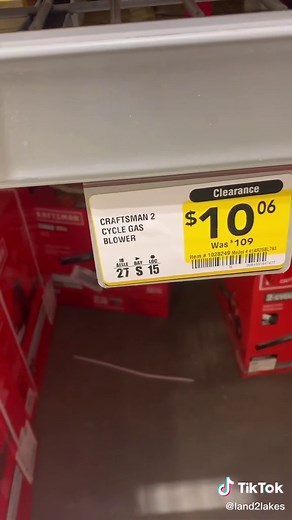 Craftsman Leaf Blower Clearance at Lowes