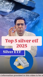 1.4K reactions · 64 shares | Top 5 Silver ETF 2025 |Best Silver ETF...