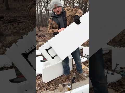 Why I use ICF “insulated concrete forms.