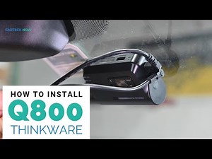 How to Install: Thinkware Q800 Premium 2K QHD Dash Camera