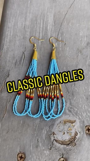 The Dangle Making Process - Beadwork Earring Tutorial