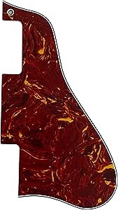Custom Guitar Pickguard For Gibson ES-335 Style Guitar Pickguard Short (4 Ply Red Tortoise)