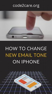 How to Change NEW EMAIL tone on iPhone