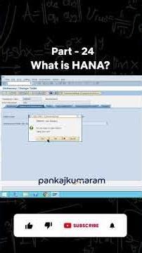 24 Why Hana? Part 24
