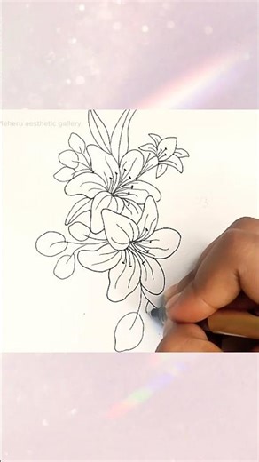 Beautiful flower design #art #drawing #artshorts #easydrawing #design #flowerdesign #shorts
