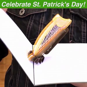 53K views · 604 reactions | Introducing the Celtic Harp 3D pop-up – the perfect surprise for St. Patrick’s Day! | Lovepop Cards | Facebook
