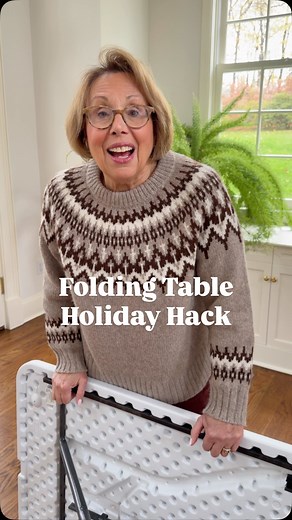 660K views · 18K reactions | I use this table hack year-round — not...