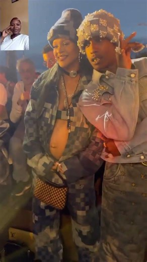 Rihanna & A$AP Rocky’s Matching Outfits Moment Sends Fans Wild #rihanna #asap