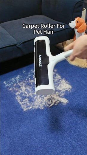 Still unsure how to choose carpet and pet hair cleaning tools?Look here👇🏻#carpetroller #clean#pets