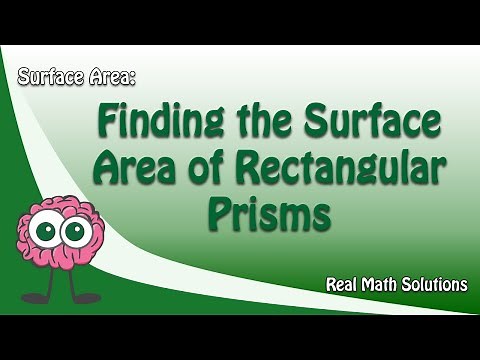 Finding the Surface Area of Rectangular Prisms