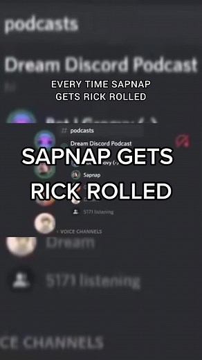 i made a quick compilation of all the times sapnap has gotten rick rolled, enjoy lmao #sapnap #georgenotfound #dream #dreamteam #rickroll