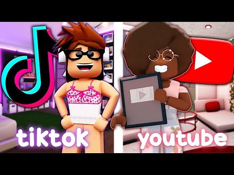 TIKTOK VS YOUTUBE BLOXBURG BUILD BATTLE (VS Naoetry)