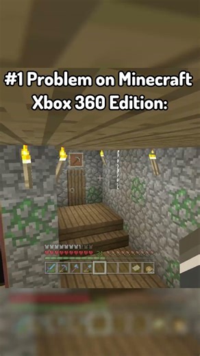The Biggest Issue in Minecraft Xbox 360 Edition.. @NOL4NDO #minecraft #nostalgia #gaming