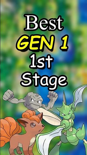 Who’s the STRONGEST Gen 1 First-Stage Pokémon?
