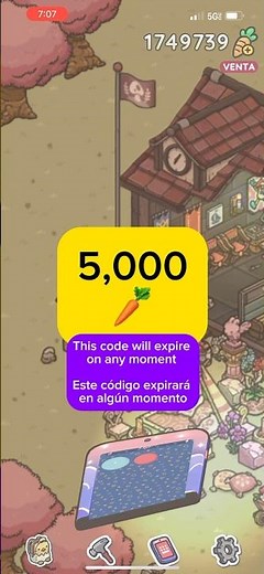5,000 carrots 🥕✨ zanahorias tsuki odyssey 🐰 la odisea de tsuki 2025 may mayo