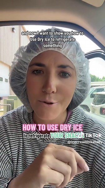 Dry ice is capable of many, many things. Keeping ice cream frozen. Or refrigerating my snacks. #dryicescience #dryiceadventures #icecreamseason