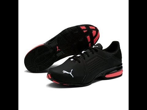 Puma Viz Runner Black & Red unboxing and review