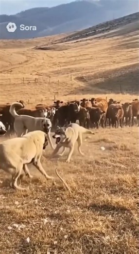 Wolves attack livestock but security forces arrive