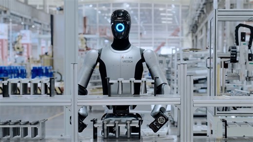 UBTECH Walker S2 humanoid robots automate tasks at wind turbine plant