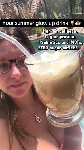 11 g of collagen 11 g of protein, probiotics and MCT‘s in a zero sugar delicious coffee. Say less you’re saving money, not buying your collagen separately from your protein from your probiotics and coffee cream? #proteincoffeerecipe #collagencream #prebiotics #coffeecreamer ##creatorsearchinsights