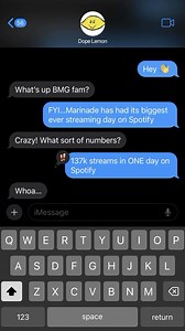 Big hugs to all the lil lemons out there in the world streaming Marinade on Spotify, we just had our most ever streams in a day 🥺 To celebrate we’ve pulled together 3 v.dope prize packs, for a chance to win just tell us your fav Marinade memory in the comments and tag 2 mates who share your love of the lemon. We’ll pick the one that makes us laugh (or cry) the most and send you and the 2 mates you’ve tagged the pressies 🍯🦴🍋 | Dope Lemon