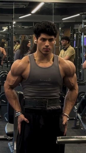 Most Handsome & Muscular Man – Shoulder Gains Like Never Before-Yugg Tanwar #aesthetic #fitness