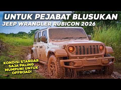 REVIEW JEEP WRANGLER RUBICON 2026. MOBIL 4X4 PALING MUMPUNI OFFROAD DALAM KONDISI STANDAR.