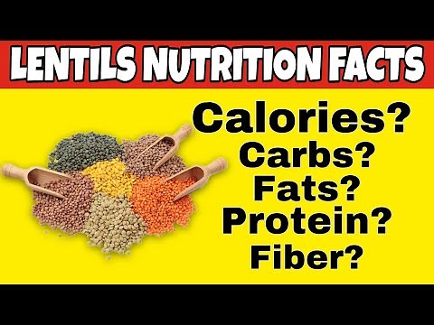 ✅Nutrition Facts of Lentils || Health Benefits of Lentils