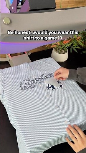 Make Game Day Apparel From Home With Heat Transfers! 🔥⚾️