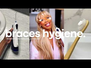 BRACES HYGIENE ROUTINE 🦷✨ | How I Clean My Teeth With Braces + Oral Care Tips
